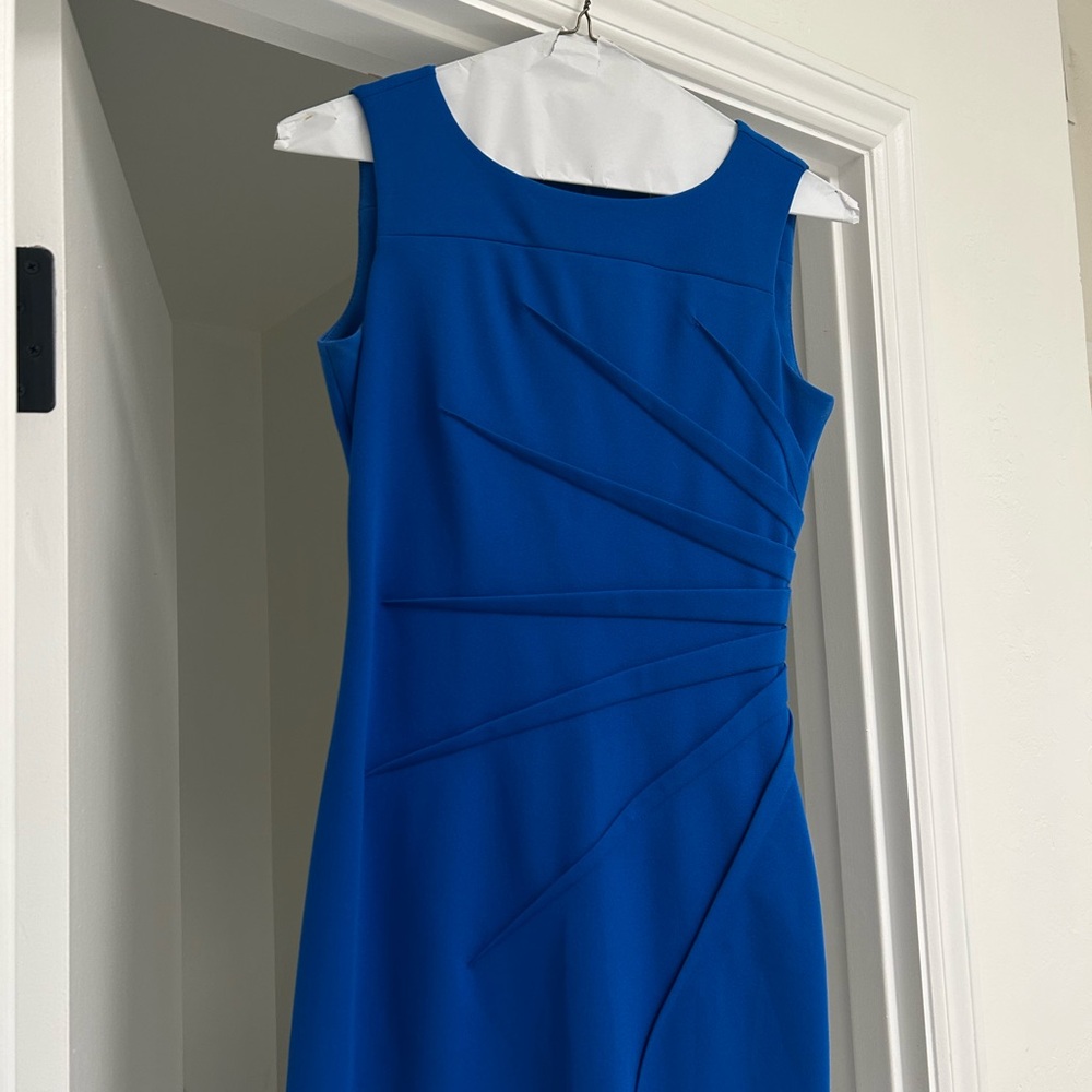 Calvin Klein Royal Blue Midi Dress